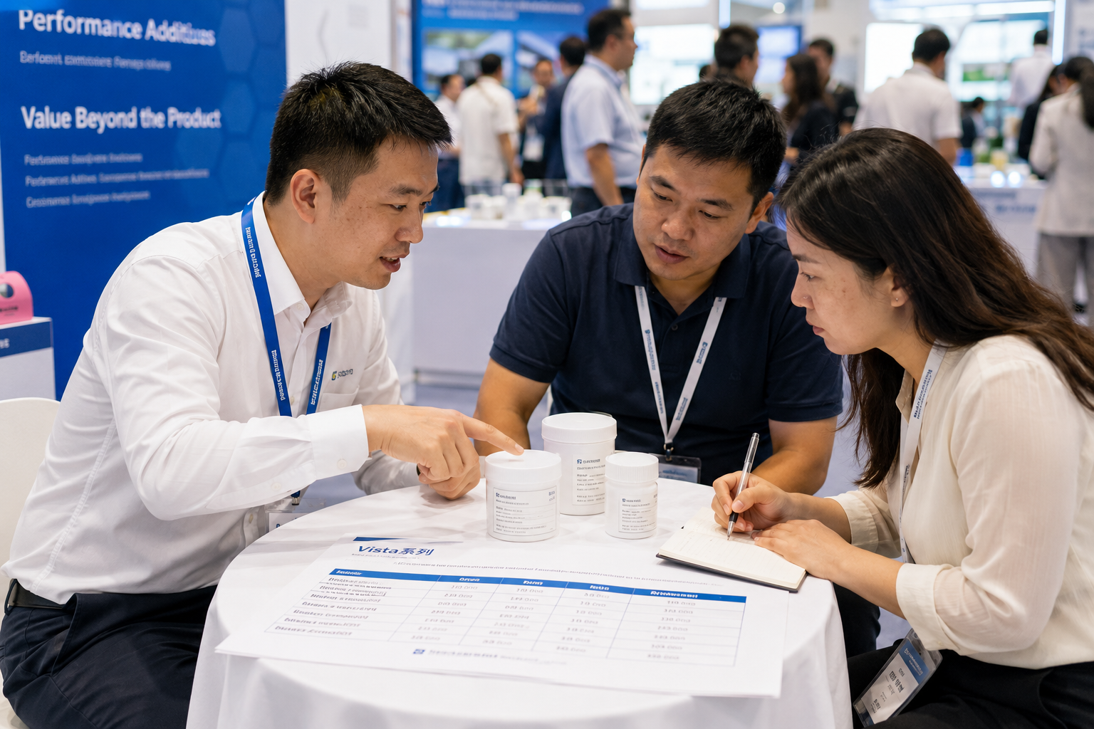 In-depth product discussion with domestic coating manufacturers at ChinaCoat