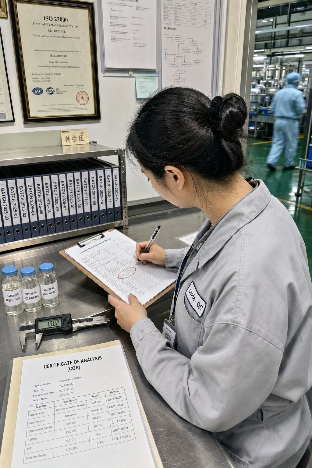 Linda Huang - Quality Control Manager